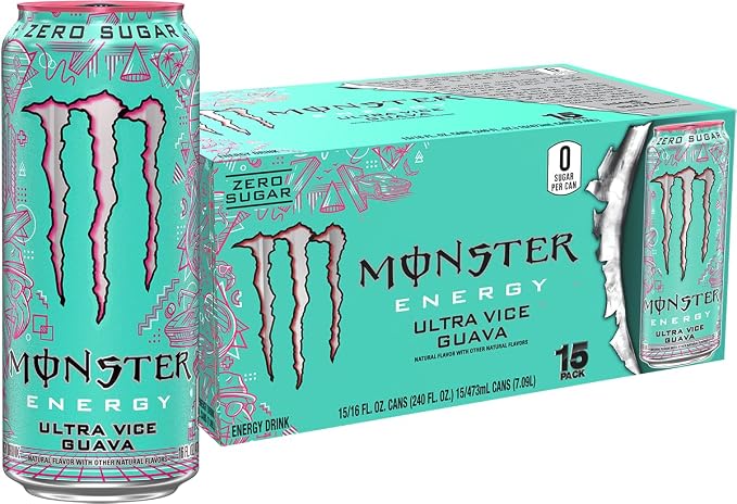 Bebida energética sin azúcar Monster Energy Ultra Vice Guava miniatura 2