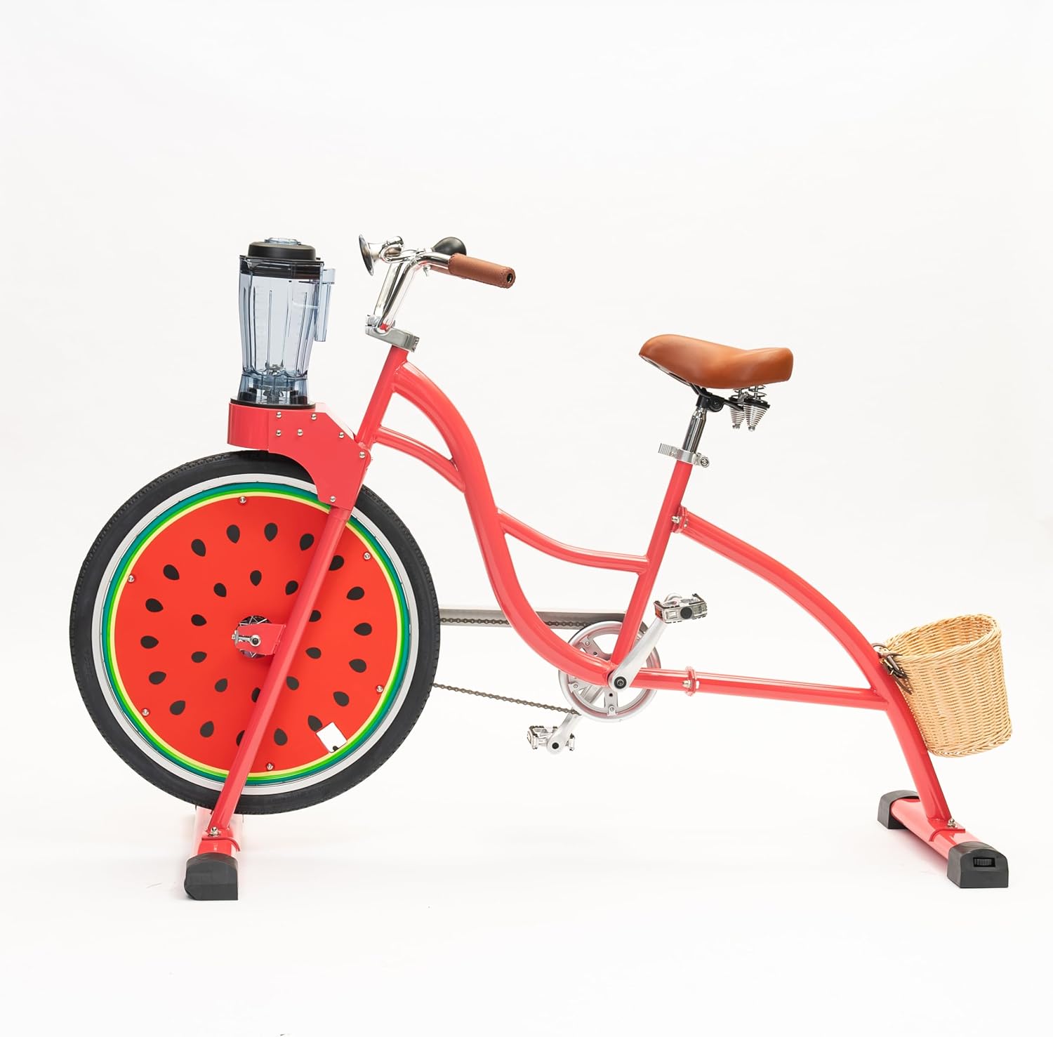 Licuadora de bicicleta para fitness con pedal accionado miniatura 2
