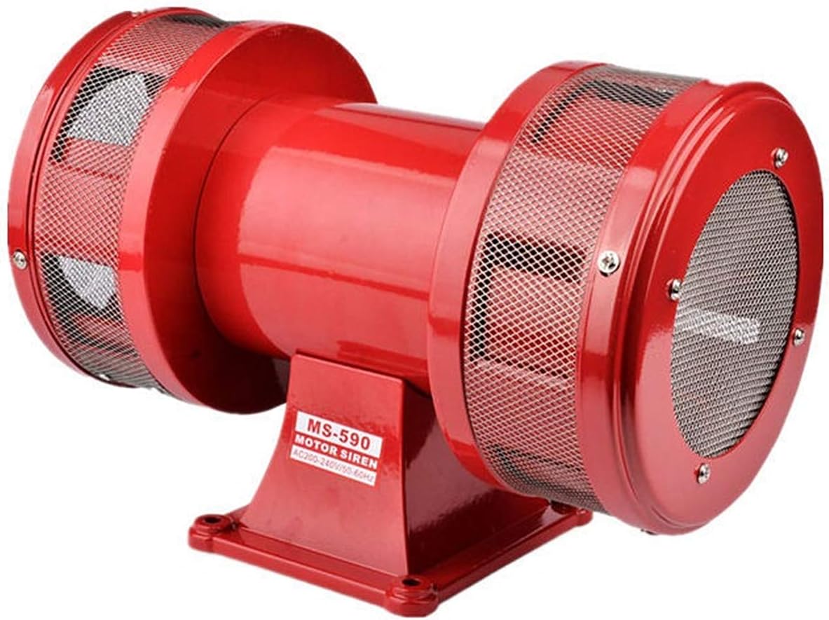 Sirena Alarma MS-590 Motor 160db 220V miniatura 4