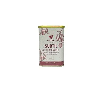 Aceite oliva subtil el gallo lata 200 ml miniatura 2