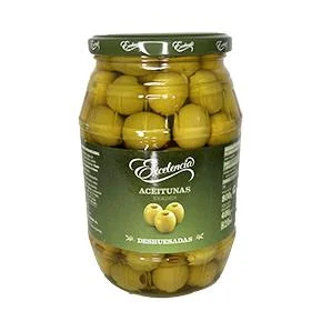 Aceitunas verdes deshuesadas excelencia 800 gr miniatura 2