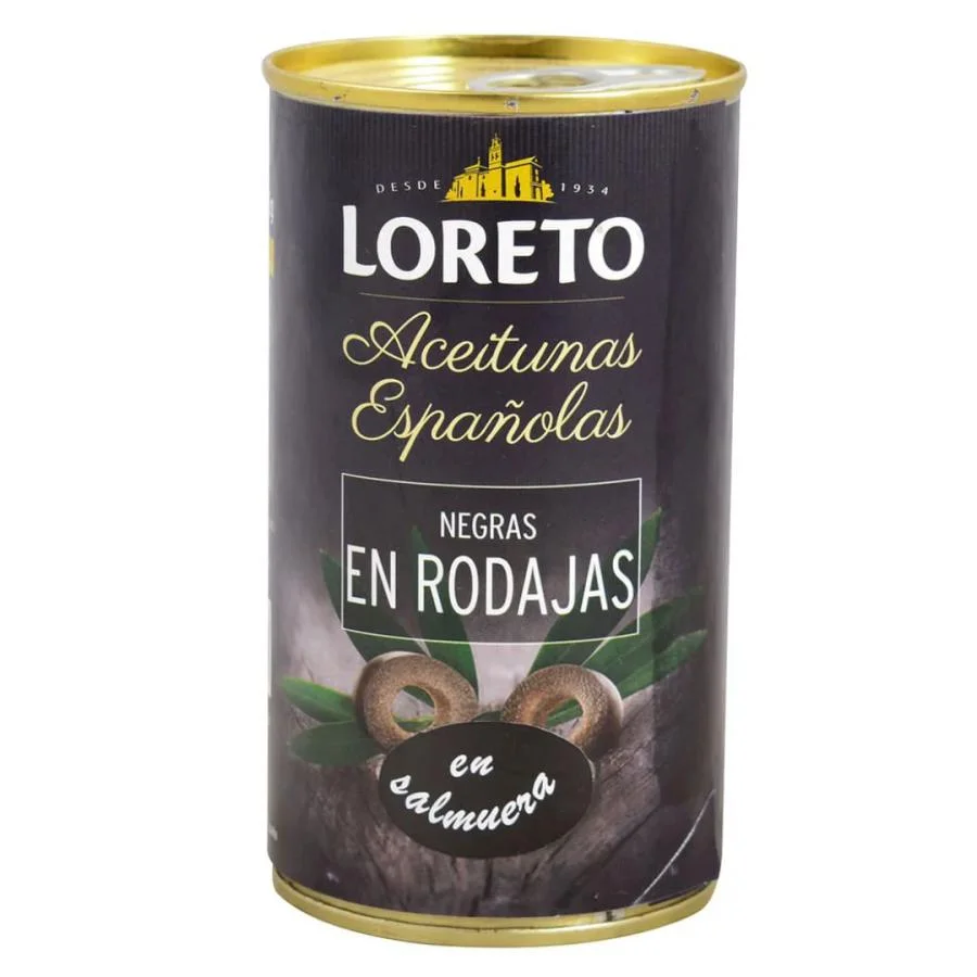 Aceitunas negras en rodajas fragata 350 gr miniatura 1