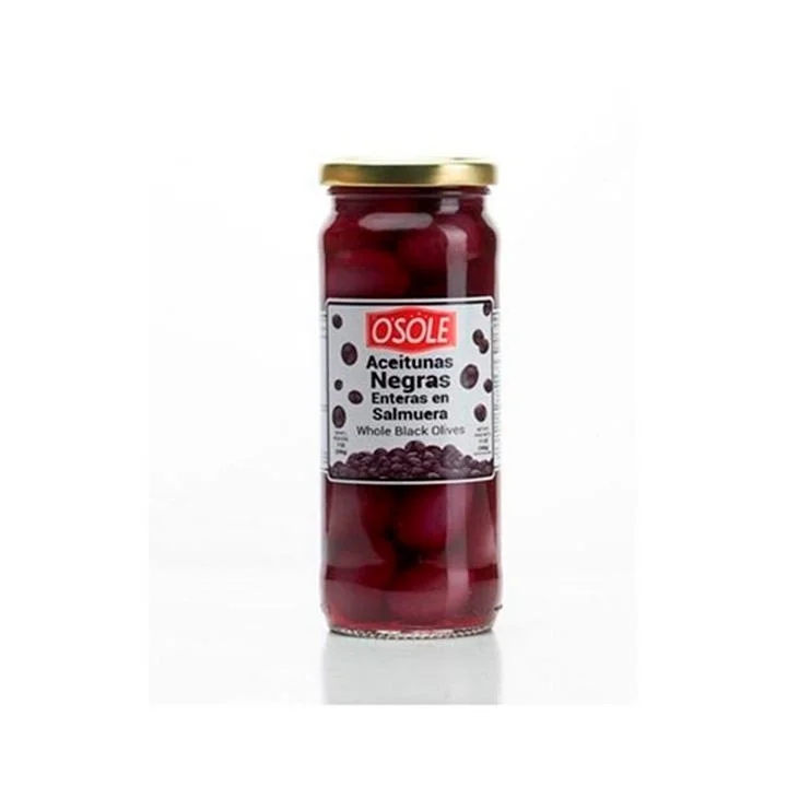 Aceitunas negras enteras osole 300 gr miniatura 2