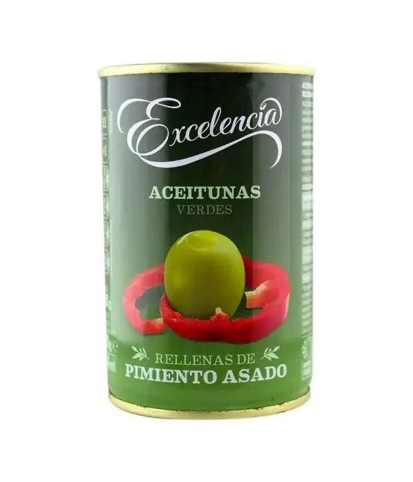 Aceitunas rell. pimiento excelencia 300 gr miniatura 2