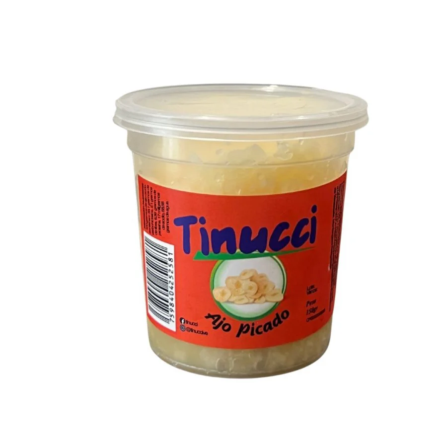 Ajo picado envase tinucci 150gr miniatura 2
