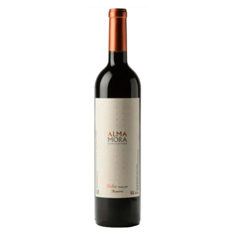Vino tinto alma mora malbec 0,75 lt miniatura 1