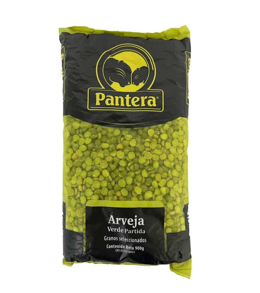 Arveja verde partida pantera 900 gr miniatura 1