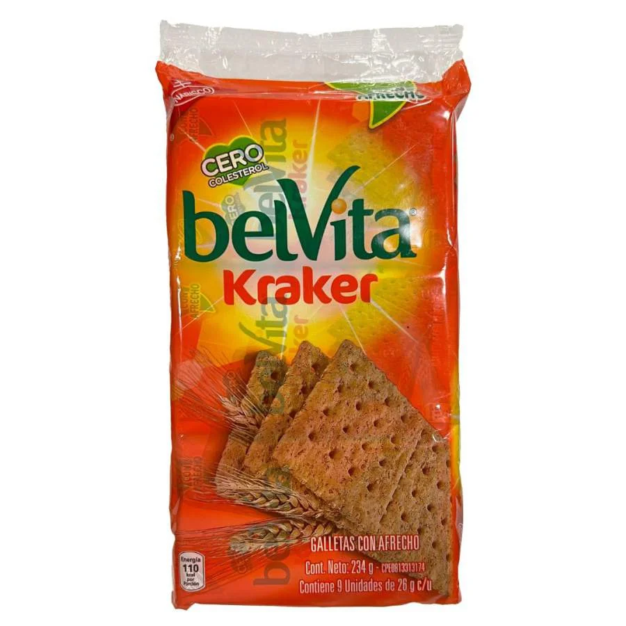 Belvita kraker bran 234gr 1x20 (3700) miniatura 1