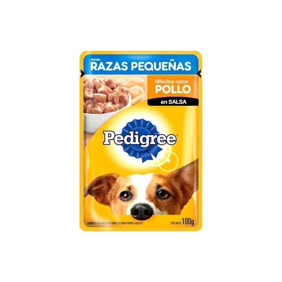 Sachet adulto rp sabor a pollo pedigree 100gr miniatura 1