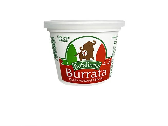 Burrata (burratina) bufalinda (0614). miniatura 1