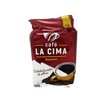 Cafe tost. y molido gourmet la cima 200g miniatura 1