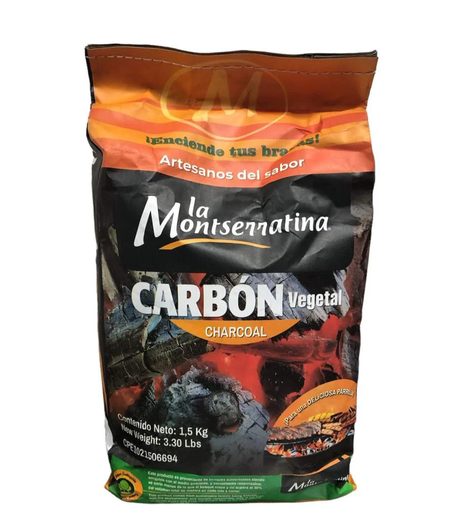 Carbon vegetal la montserratina 1.5 kg miniatura 1