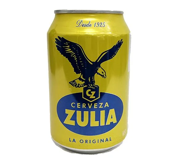 Cerveza zulia lata 295 ml miniatura 1