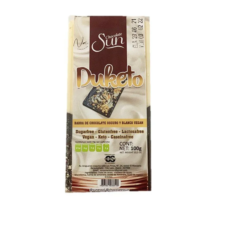 Chocolate duketo sun 100gr miniatura 1