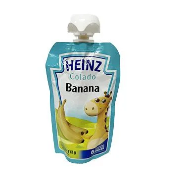 Colado pouch de banana heinz 113 gr miniatura 1