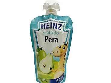 Colado pouch de pera heinz 113 gr 1x24 (15678). miniatura 1