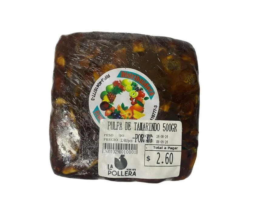 Pulpa de tamarindo 400gr-pollera miniatura 1