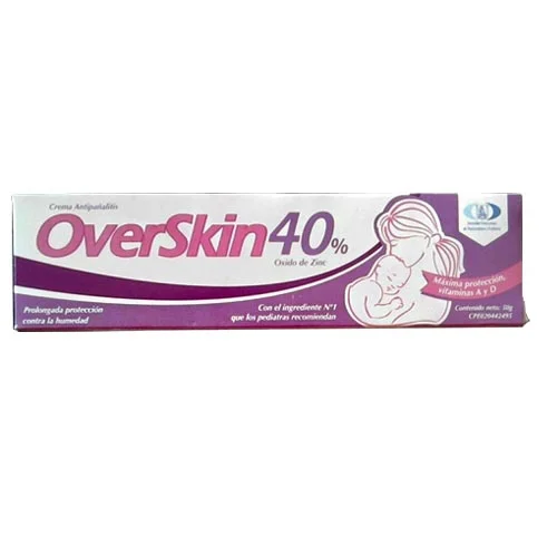 Crema antipañalitis overskin 40% 50gr miniatura 2