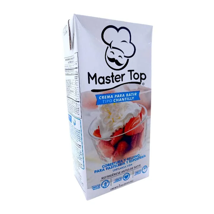 Crema chantilly master top 1lt miniatura 1
