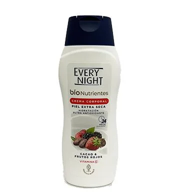 Crema corporal cacao y frutos rojos every night 365 ml miniatura 2