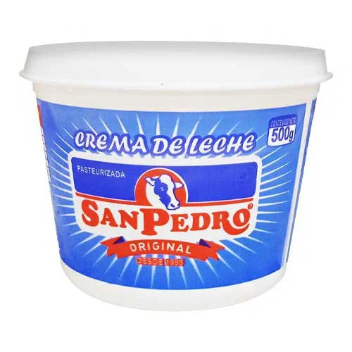 Crema de leche san pedro 14x500 gr miniatura 2