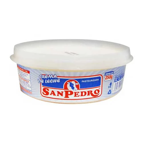Crema de leche san pedro 42x250gr miniatura 1