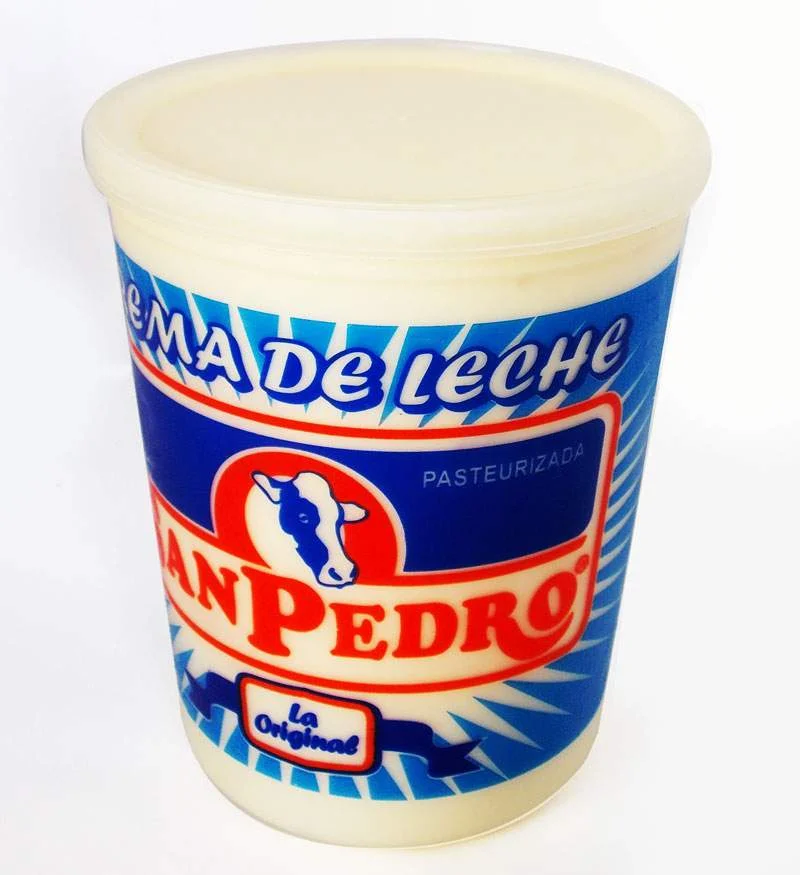 Crema de leche san pedro 8x900 gr (sp003) miniatura 2