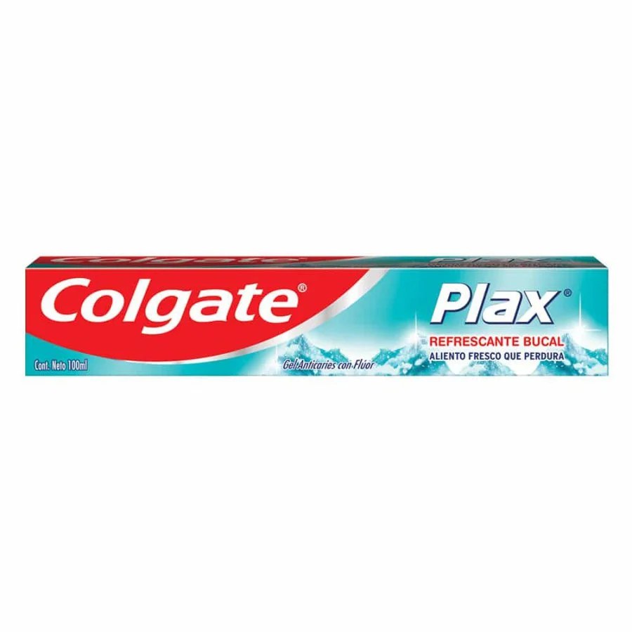 Crema dental plax refrescante bucal colgate 100 ml miniatura 2