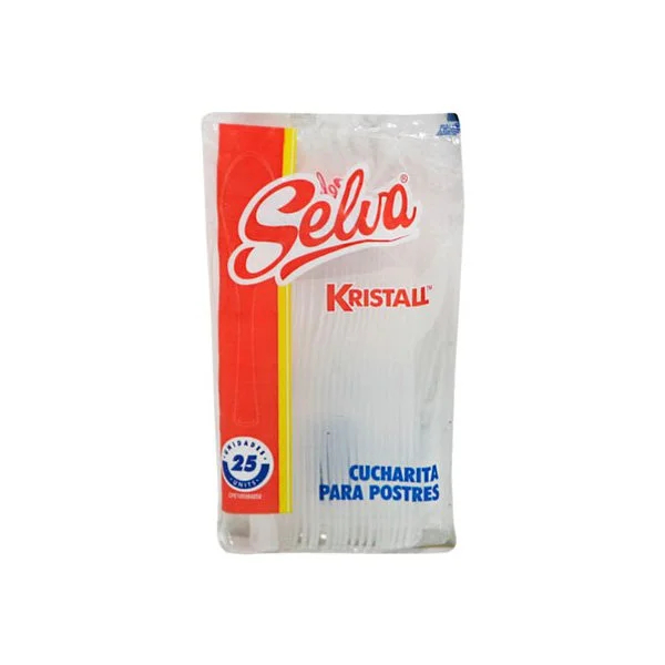 Cucharita transparente 25und selva 1x40 miniatura 2