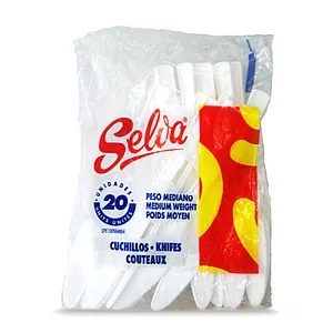 Cuchillo plastico medium selva (20 unid) miniatura 1