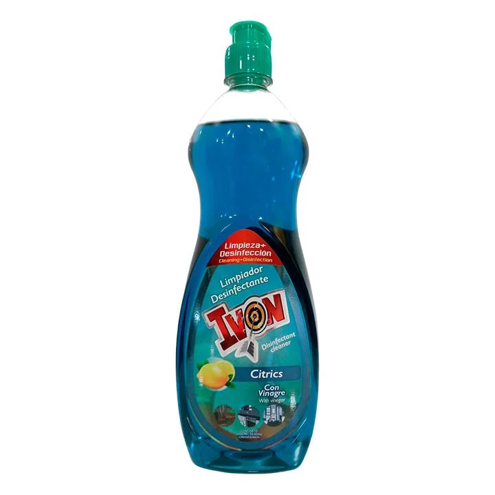 Desinfectante citrics con vinagre ivon 1 lt miniatura 2
