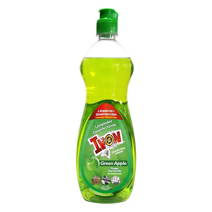 Desinfectante green apple ivon 1 lt miniatura 1