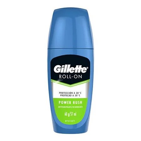 Desodorante roll on power rush gillette 60 g miniatura 1