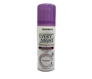 Desodorante roll on every night bio nutientes powder 90 gr miniatura 1