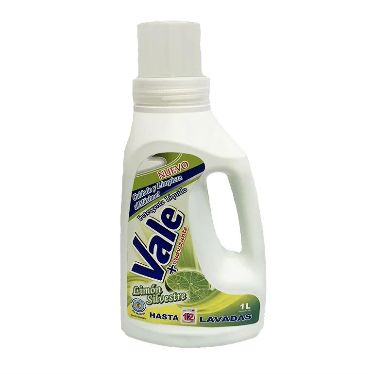 Detergente liquido + suavisante vale limon 1l miniatura 1