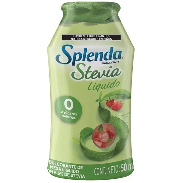 Endulzante splenda stevia liquido 50ml 1x2x6 miniatura 1