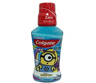 Enjuague bucal plax kids minions colgate 250 ml miniatura 2