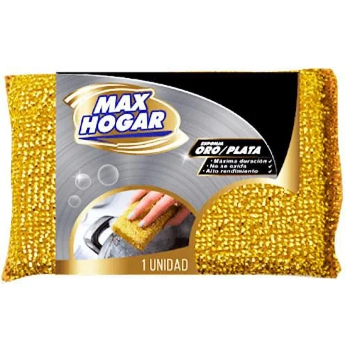 Esponja deluxe oro plata max hogar miniatura 2