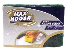 Esponja deluxe doble uso salva uñas max hogar 1 und miniatura 2