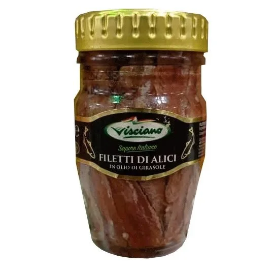 Filete de anchoas visciano 80 gr miniatura 1
