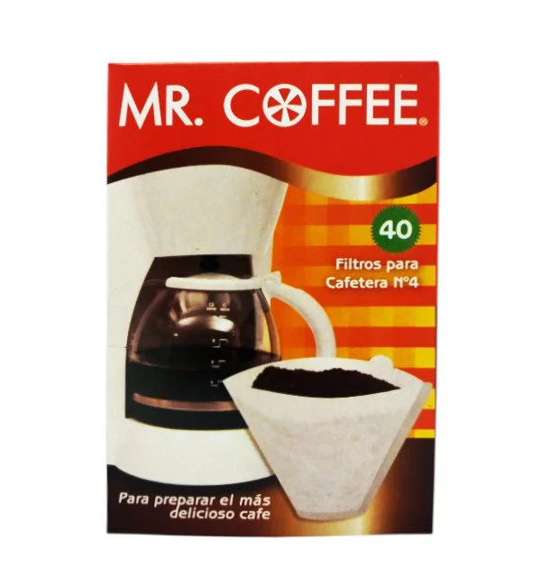 Filtros para cafetera n4 mr coffee 40und miniatura 2