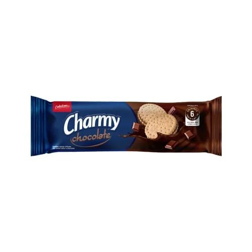 Galleta charmy de chocolate 192 gr miniatura 1