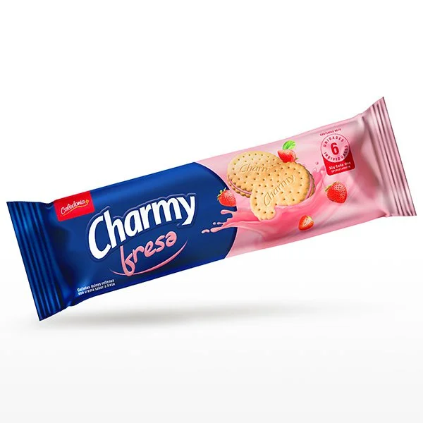 Galleta charmy de fresa 192 gr miniatura 2
