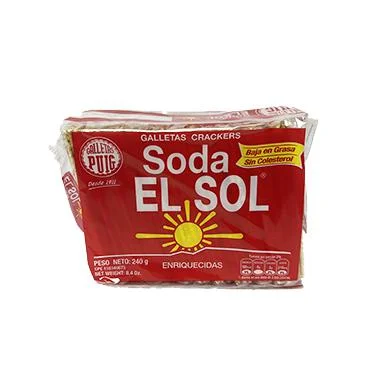 Galleta de soda el sol puig 240g 1x24 miniatura 1