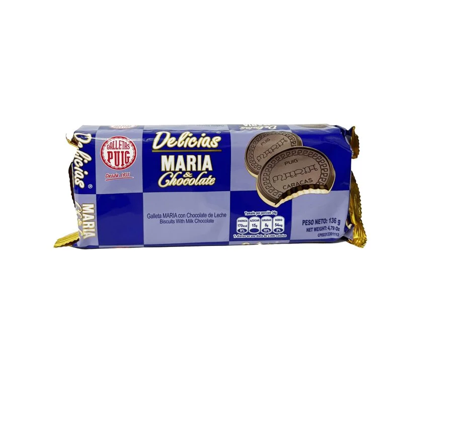 Galleta delicias maria & chocolate 136g 1x20 miniatura 1