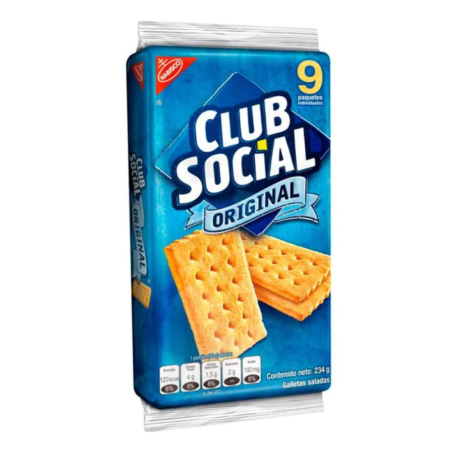Galleta club social original 234 gr (0200) miniatura 2