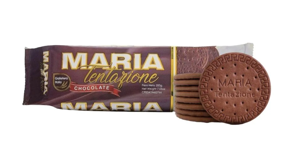 Galleta maria tentazione chocolate italia 200g miniatura 2