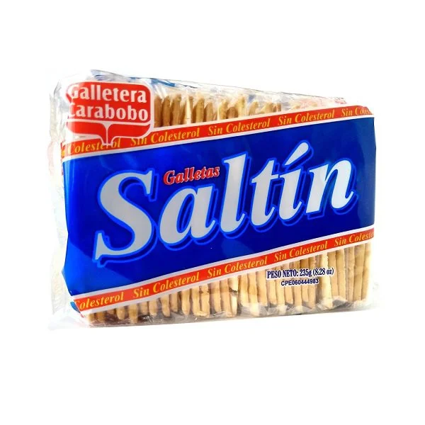 Galletas de soda saltin 235 gr carabobo miniatura 2