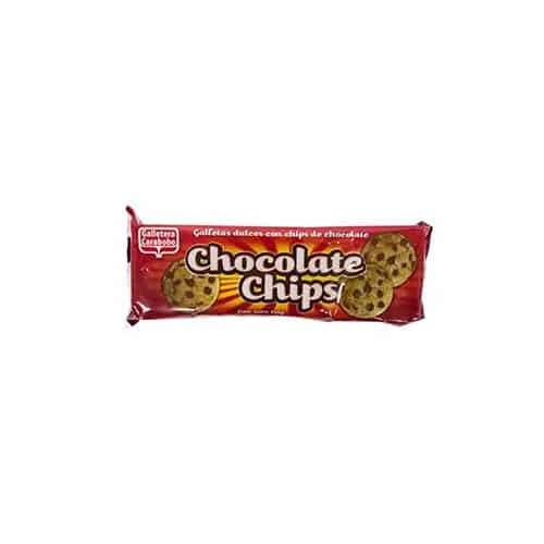Galletas dulces choco chips 150gr carabobo miniatura 2