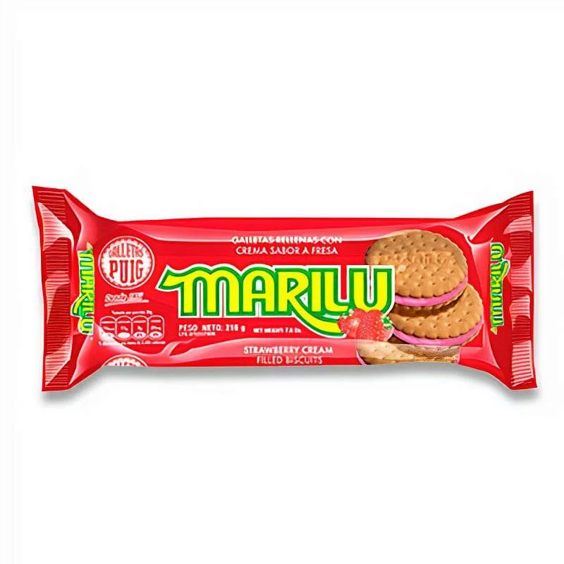 Galletas marilu fresa puig 216 gr miniatura 1
